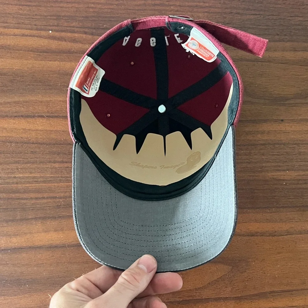 Vintage Texas A&M Aggies Hat Cap Adjustable Maroon Black NCAA College